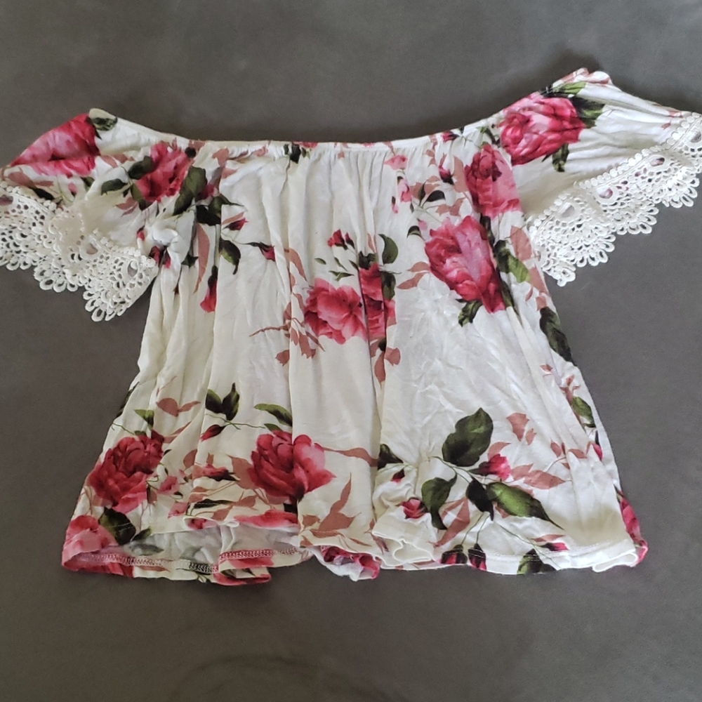 Off the shoulder blouse